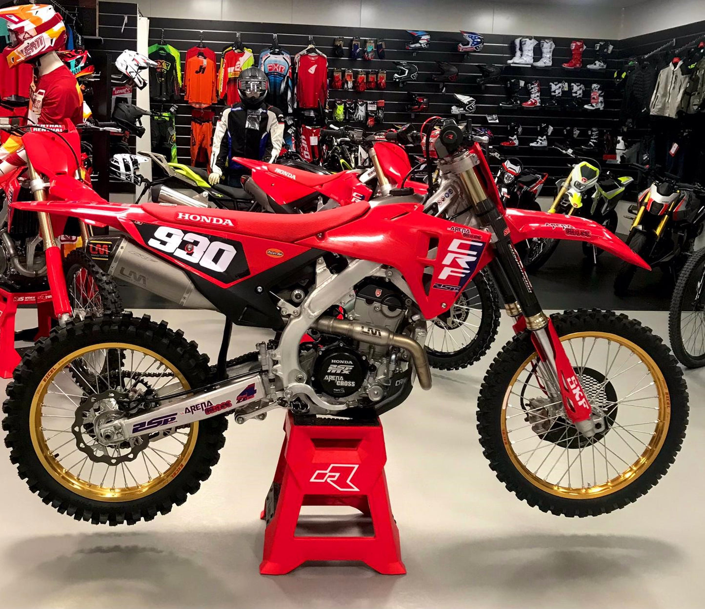 Avgasrör HONDA CRF 250 2025 LM